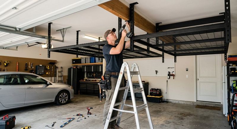 Garage Tool Rack Installation in Fairfax County, VA