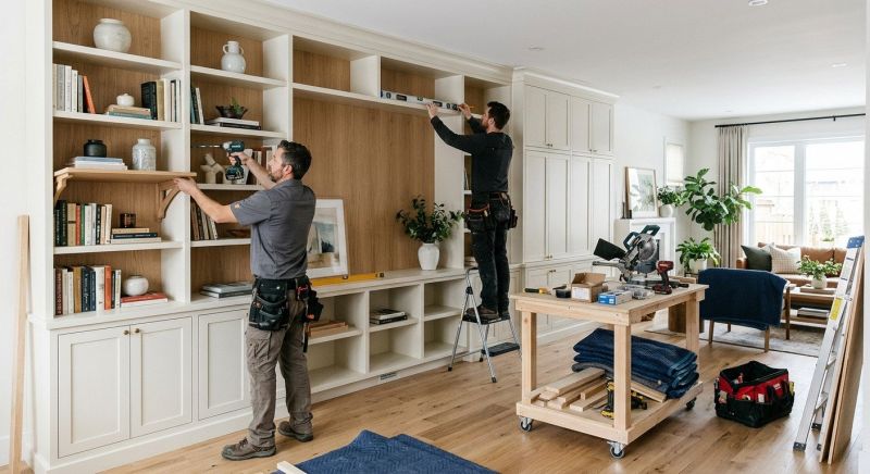 Built In Shelving Service in Raleigh, NC
