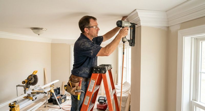 Crown Molding Renovation in Kansas City, KS
