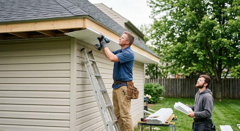 Eaves Installation in Wilmington, NC