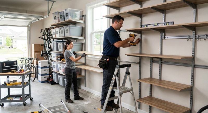 Garage Shelves Installation in Charlotte, NC