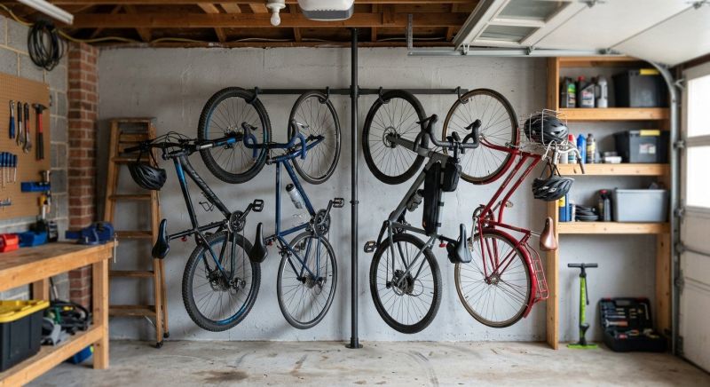 Garage Tool Rack Installation in Leesburg, VA