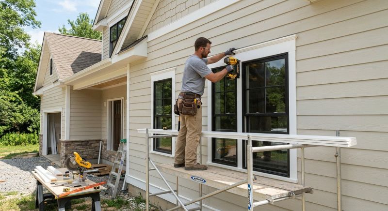 House Trim Installation in Conroe, TX