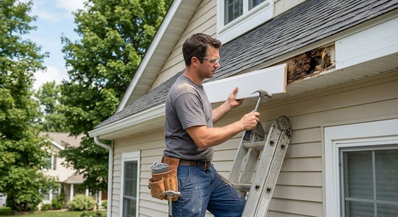 Metal Fascia Repair in Kansas City, KS