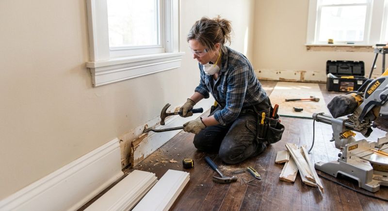 Residential Trim Installation in Wilmington, NC