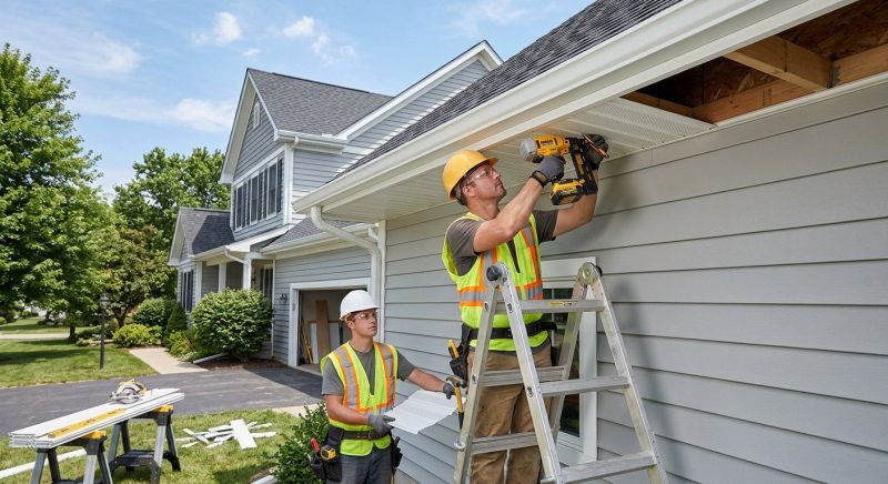 Soffit Replacement in Olathe, KS
