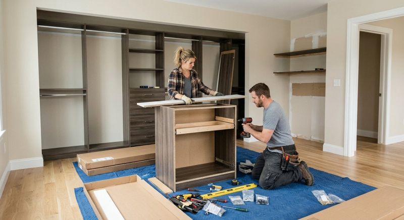 Walk In Closet Installation in Charlotte, NC